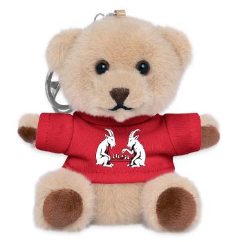 Checkmate, Goat Edition - Teddy Keyring - red - Front