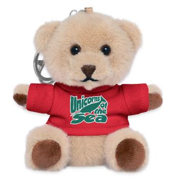 Unicorns of the Sea - Teddy Keyring - red - Front