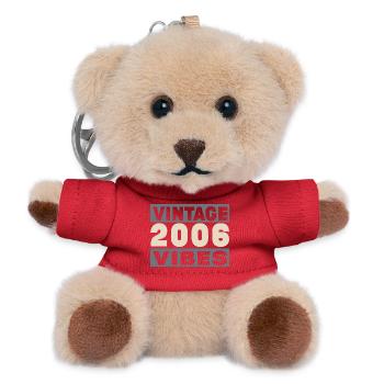 Jubiläum 2006 – 20 Jahre - Teddy Schlüsselanhänger - Rot - Vorne