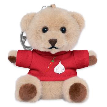 Chili and garlic duo - Teddy Keyring - red - Front