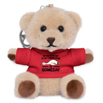 Favorite Day Is Someday - Teddy Keyring - red - Front
