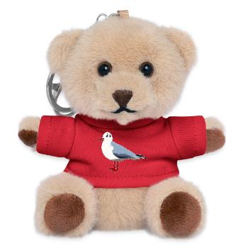 gull - Teddy Keyring - red - Front