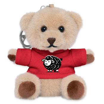 Black Sheep - Teddy Keyring - red - Front