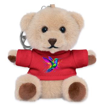 Colibri - Porte-clés ourson - rouge - Devant