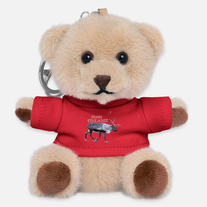 Inari - Teddy Keyring - red