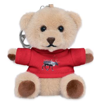 KARIGASNIEMI - Teddy Keyring - red - Front
