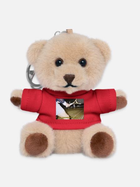 Tennismatch Humor Zitat - Teddy Schlüsselanhänger - Rot
