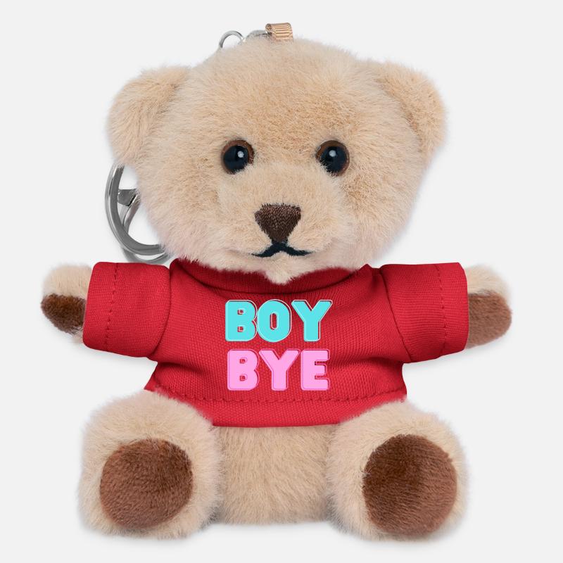boy bye - Teddy Schlüsselanhänger - Rot