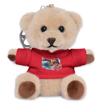 Water Sports Splash Swimming - Teddy Keyring - red - Front