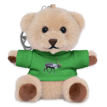 FINNMARK - Teddy Schlüsselanhänger - Grün - Vorne