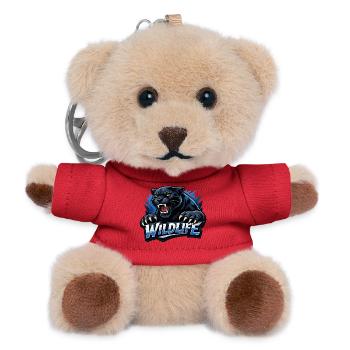 Panther Wildlife Logo - Teddy Schlüsselanhänger - Rot - Vorne