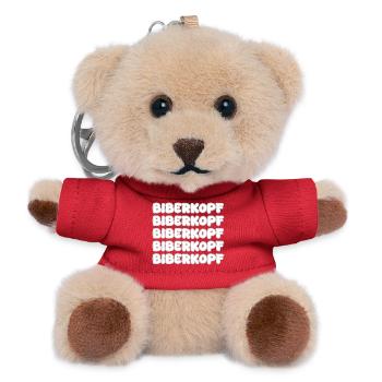 Cadeau pour Beaverhead - Porte-clés ourson - rouge - Devant