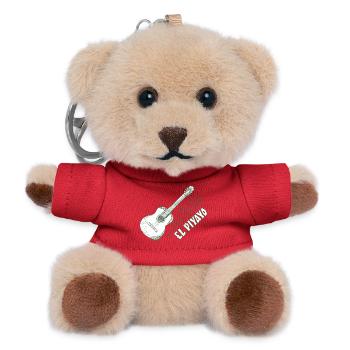 Der Piyayo - Teddy Schlüsselanhänger - Rot - Vorne
