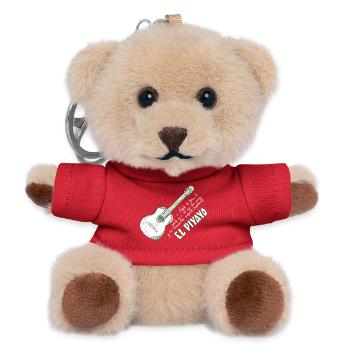 Der Piyayo - Teddy Schlüsselanhänger - Rot - Vorne