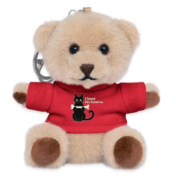 Humerusfund - Teddy Schlüsselanhänger - Rot - Vorne