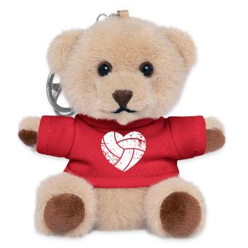 Volleyball - Teddy Keyring - red - Front