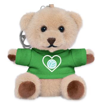 Cuore Volleyball – Passion for Team Sport - Teddy Keyring - green - Front