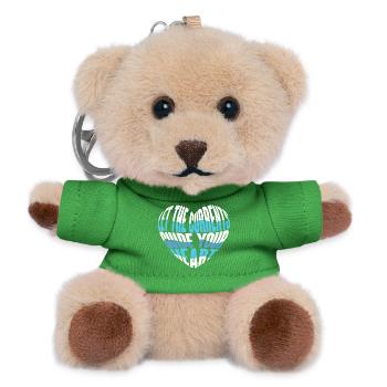 Diving Diver Snorkeling Recreational Diver - Teddy Keyring - green - Front