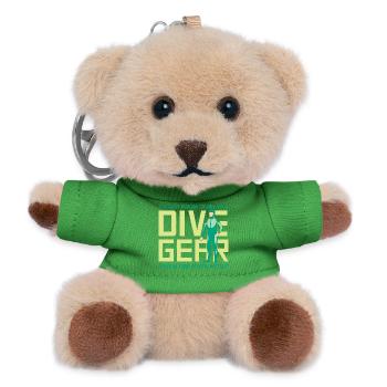 Diving Diver Snorkeling Recreational Diver - Teddy Keyring - green - Front