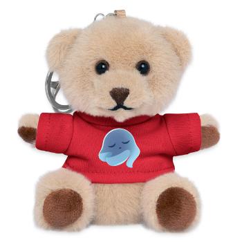 Schlafender Blaugeist Traum - Porte-clés ourson - rouge - Devant