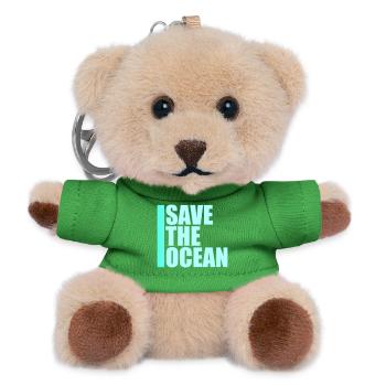 Save The Ocean Ocean Activism Environment Statement - Teddy Keyring - green - Front