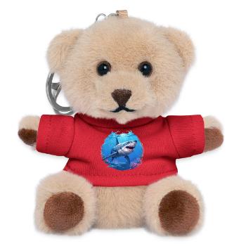 Megalodons Megalodon - Teddy Keyring - red - Front