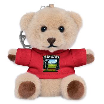 SCREEN GOLF CREW - Teddy Schlüsselanhänger - Rot - Vorne
