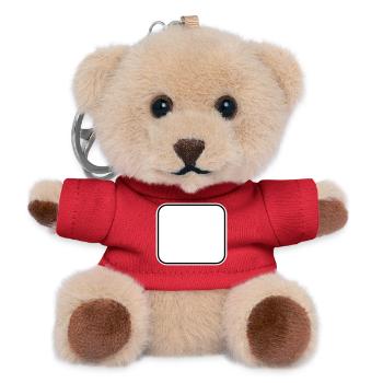 Rahmen Simple-Form - Teddy Schlüsselanhänger - Rot - Vorne
