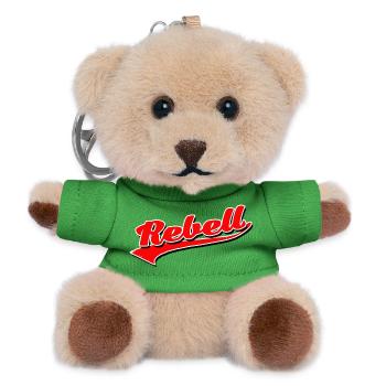 rebel dieb rowdy rebell bandit hustler gang crime - Teddy Keyring - green - Front