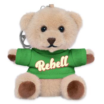 rebel dieb rowdy rebell bandit hustler gang crime - Teddy Keyring - green - Front