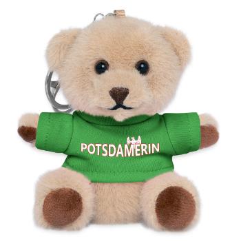 Potsdamer - Teddy Keyring - green - Front