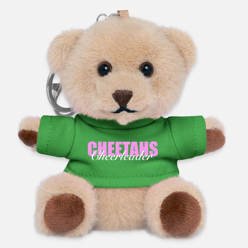 Logo (front) - Teddy Keyring - green