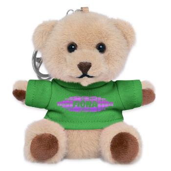Mama Fiona - Teddy Schlüsselanhänger - Grün - Vorne
