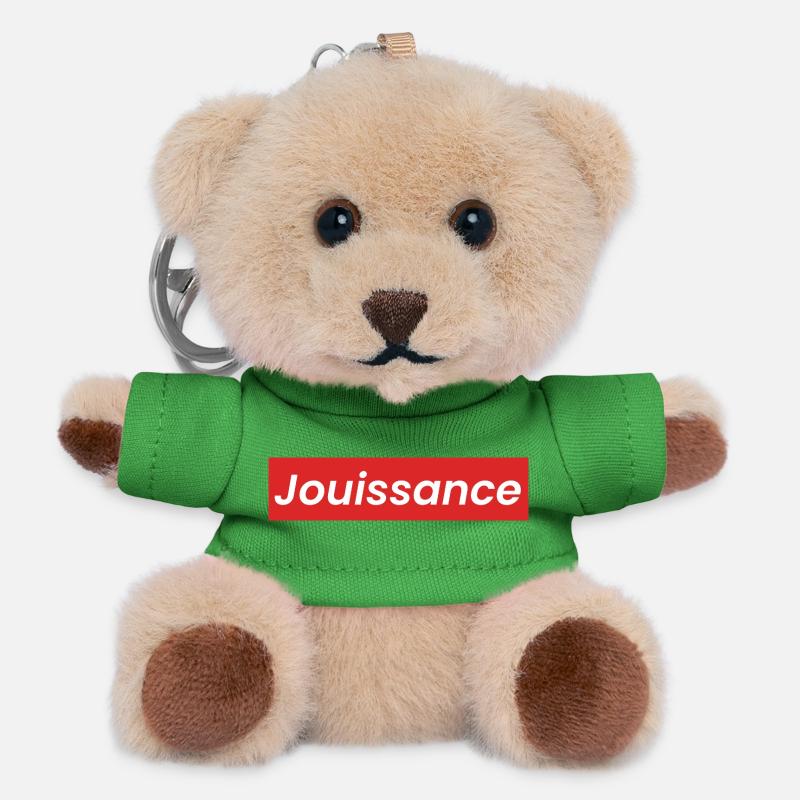 Jouissance Statement philosophie - Teddy Schlüsselanhänger - Grün