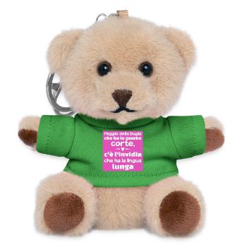 sticker ironic phrase lie envy sticker - Teddy Keyring - green - Front