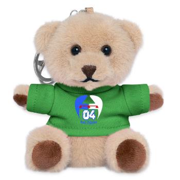 Logo von Bas-Alpine 04 - Teddy Schlüsselanhänger - Grün - Vorne