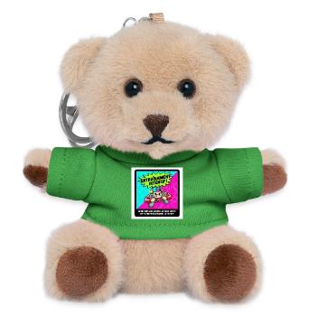 Intensives Gamer-Training - Teddy Schlüsselanhänger - Grün - Vorne
