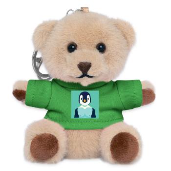 HUMAN PINGUIN - baby & kids - Porte-clés ourson - vert - Devant