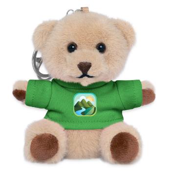 Hiking, nature and mountains - Teddy Keyring - green - Front