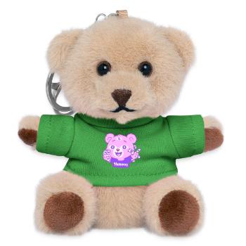 Harmoney Teddy - Teddy Keyring - green - Front