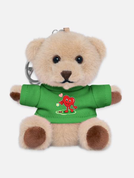Mucki Kuss - Teddy Schlüsselanhänger - Grün