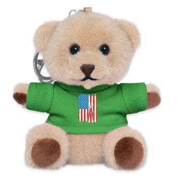 USA Patriotic Architect - Teddy Keyring - green - Front