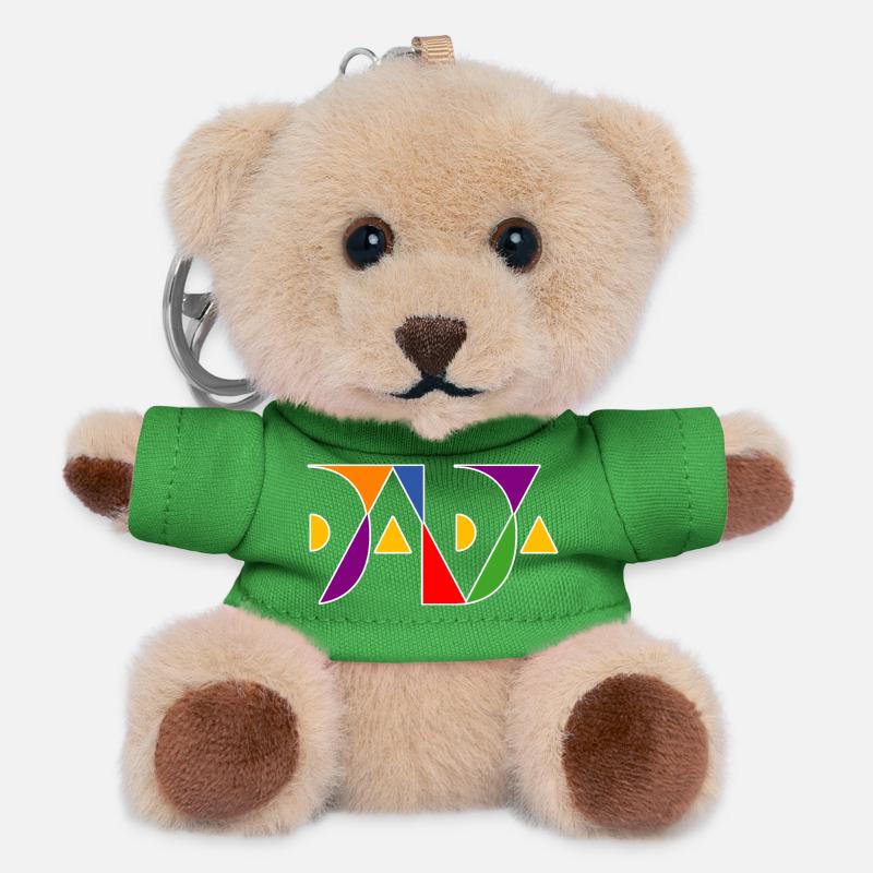 DADA est coloré ! - Porte-clés ourson - vert