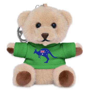 australia - Teddy Keyring - green - Front