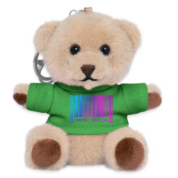 LIMITED EDITION - Teddy Keyring - green - Front