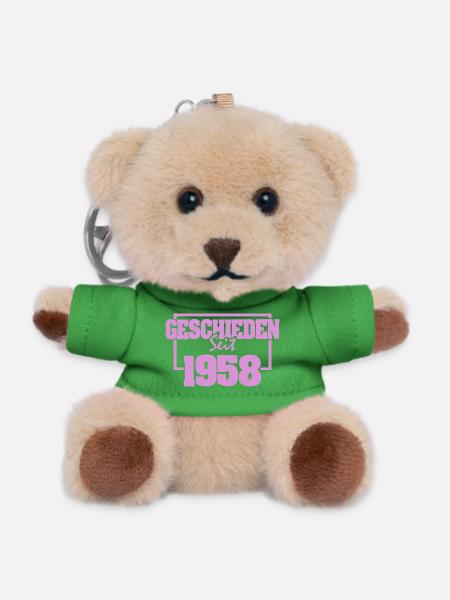 Ehe 1958 - Teddy Schlüsselanhänger - Grün
