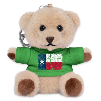 Texas Vintage - Teddy Schlüsselanhänger - Grün - Vorne