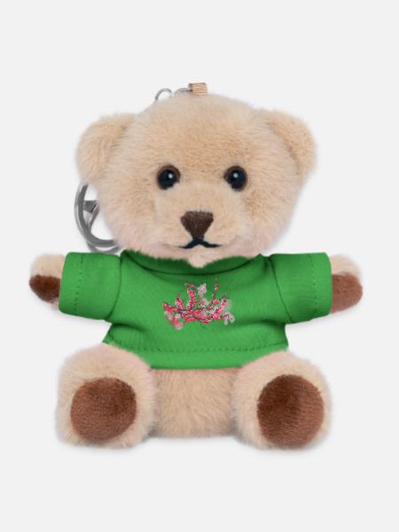 sakura - Teddy Schlüsselanhänger - Grün
