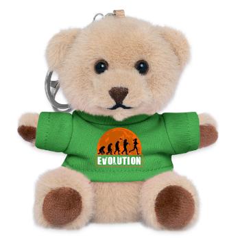 Running Evolution Running Girl Marathon Runner - Porte-clés ourson - vert - Devant