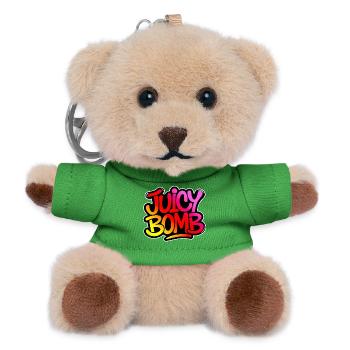 Juicy bomb - Teddy Schlüsselanhänger - Grün - Vorne